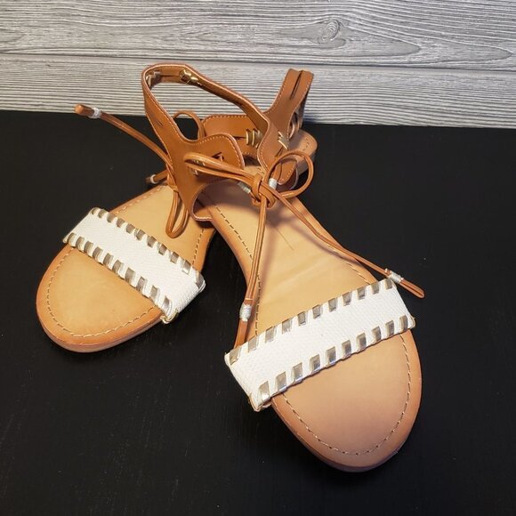 DV8 Ankle Tie Sandals | Size 8 - Picture 1 of 8